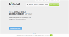 Desktop Screenshot of hotelkit.net